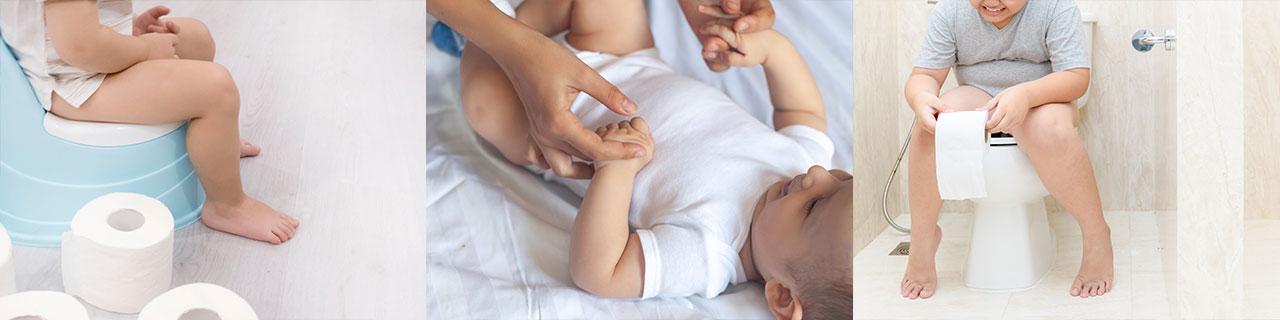 Kind mit Verstopfung